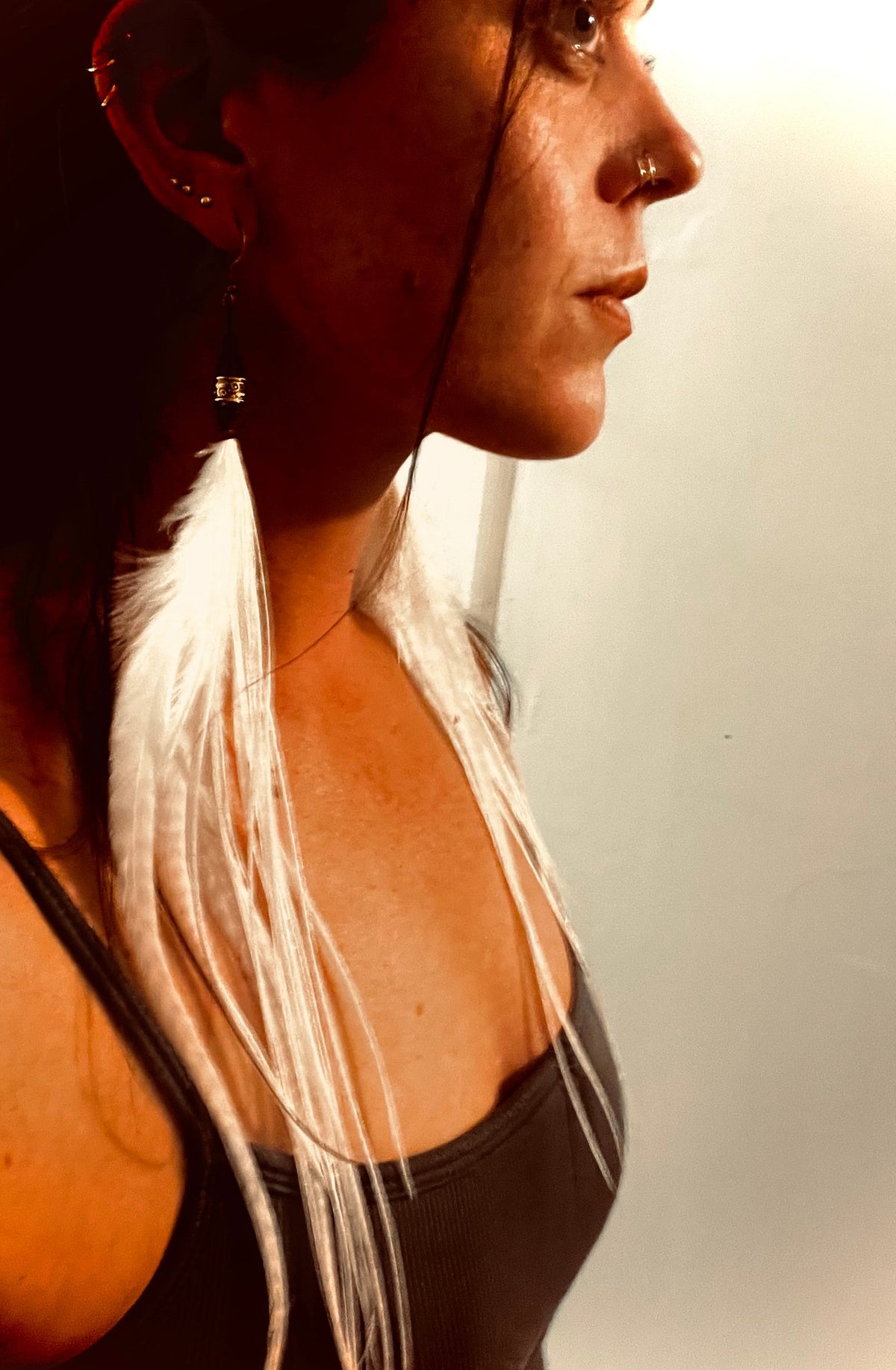 Feathered Earrings